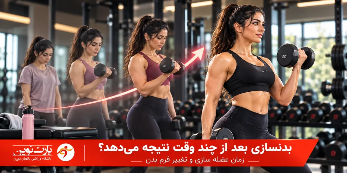 بدنسازی بعد از چند وقت نتیجه میدهد و عضله سازی اتفاق می افتد؟