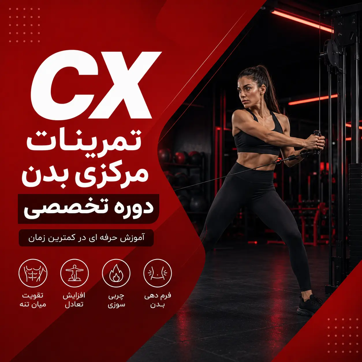 سی ایکس ورزش سی ایکس در پارت نوین